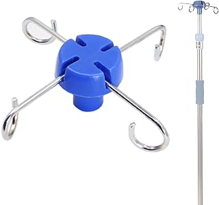 IV Poles Hook for Rack Hangers Supplise, 1 Pcs (0.5"ID)
