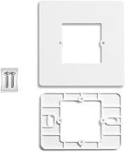 Plate Box Adapter 503 to 502, Plate Adapter Reducer 503 to 502 Plastic Cassette Adapter Holder for Thermostats or Other (Mod 2 Square White)