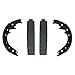 Wagner ThermoQuiet PAB282R Riveted Brake Shoe Set, Front