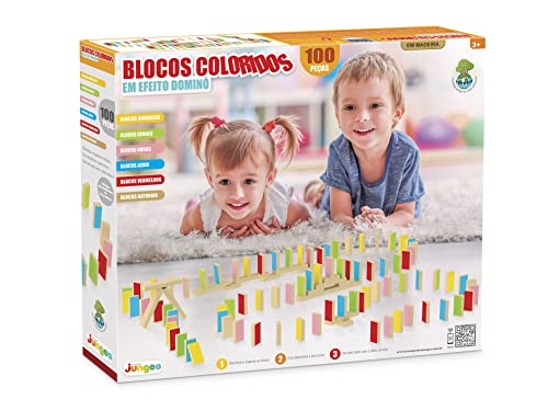 Blocos Coloridos Junges – 100 Peças