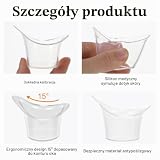 2 sztuki 8ml silikonowych kubków do kąpieli oczu, kubki do płukania oczu, miękkie miseczki do mycia oczu, prysznic do oczu, wielokrotnego użytku, wanna, przenośna wanna do kąpieli oczu do pielęgnacji