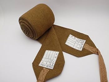 ド*グ様 日本軍　陸軍　将校軍衣カラー　偕行社　巻脚絆　ゲートル ド*グ様 日本軍 陸軍 将校軍衣カラー 偕行社 巻脚絆 ゲートル