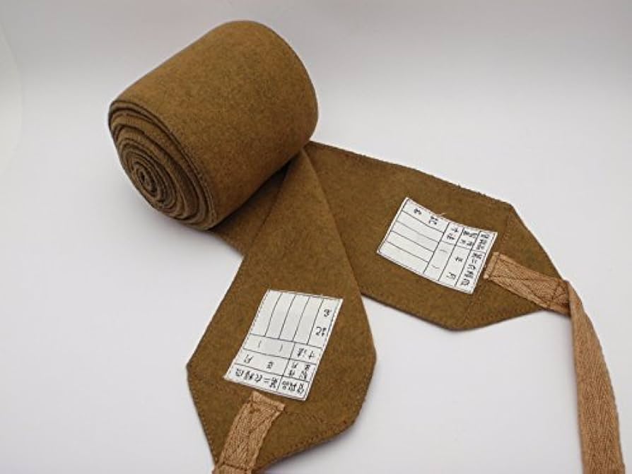 Amazon | 日本海軍 巻きゲートル 巻脚絆 ウール 高級複製品 日本軍