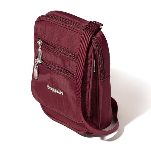 Image of Baggallini Journey Crossbody Bags for Women 9x6 Small Lightweight Travel Handbag W /RFID