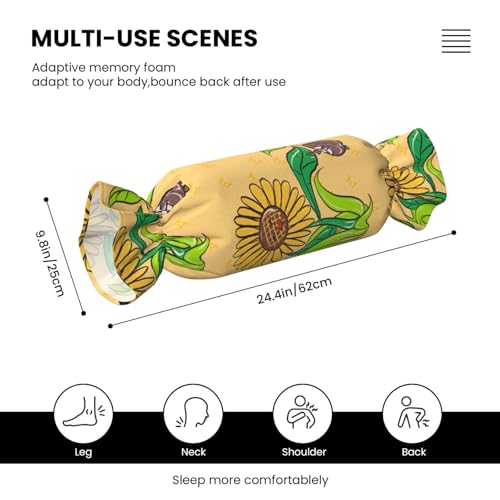Almohada espuma viscoelástica tamaño único negra miniatura 3