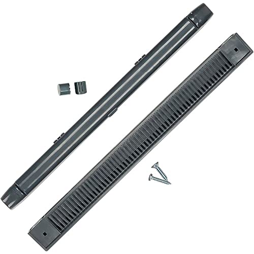 Merriway BH07691 Grille d'aération pour porte de fenêtre Gris 265 x 18 mm