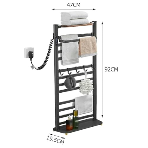 Toallero eléctrico para baño de pie ideal para mañanas de invierno 8