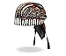 Hot Leathers Bikers Premium Headwraps, NATIVE AMERICAN HEADDRESS- High Quality Micro-Fiber & Mesh Lining HEADWRAP