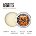 Men Rock Soothing Moustache Wax, Perfect to Shape, Style and Tame Unruly Hairs, Enriched with Argan Oil to Moisturise Hairs, Earthy Oak Moss Fragrance 25ml