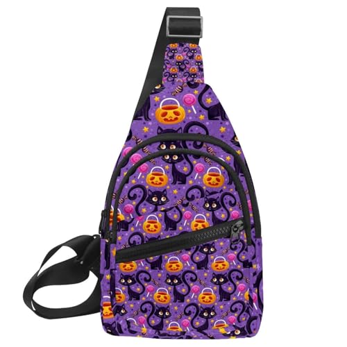 Bolsa de mensajero con cremallera y 6 bolsillos que resuelve tus problemas de espacio este Halloween