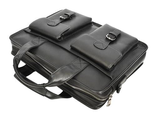 Maletín de cuero para hombre Thorne portadocumentos de oficina 5