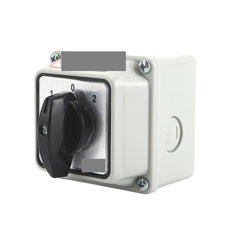 Sélecteur inverseur rotatif SZW26 20A pour protéger vos circuits électriques extérieurs 3 positions