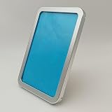 apeko.io 4x6 Picture Frame Silver. The Real Glass Panel.Black Mesh Back Plate. Creative Design. Exqu
