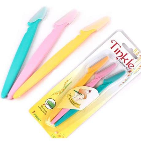 Dorco Tinkle Eyebrow Shaper, 3 Count (Pack of 1)