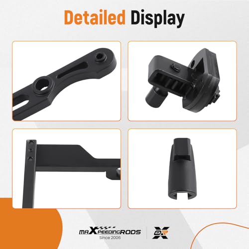 maXpeedingrods For Detroit Diesel DD15 DD16 Engine Brake Adjustment + Camshaft Timing Tool + TDC Locating Pin + Barring Tool + Fuel Line Socket, Replace# W470589104000 W470589001500, 9PCS by maXpeedingrods - Image 8