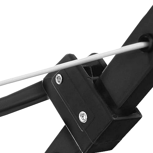 WILSONS DIRECT - 4 Arm 50M Folding Rotary Washing Line, Outdoor Garden Heavy Duty Large Clothes Dryer Airer with Metal Ground Spike and Cover, Easy Installation - Image 7