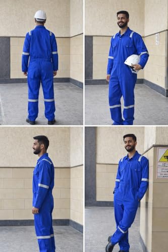 Image of HABIL Industrial Workwear /Coverall /Boiler Suit, 100% Cotton, 200 GSM