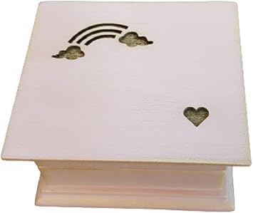 Music box, custom made music box, handmade music box, rainbow, over the rainbow, gift for daughter, gift for mom, mothers day gift, simplycoolgifts