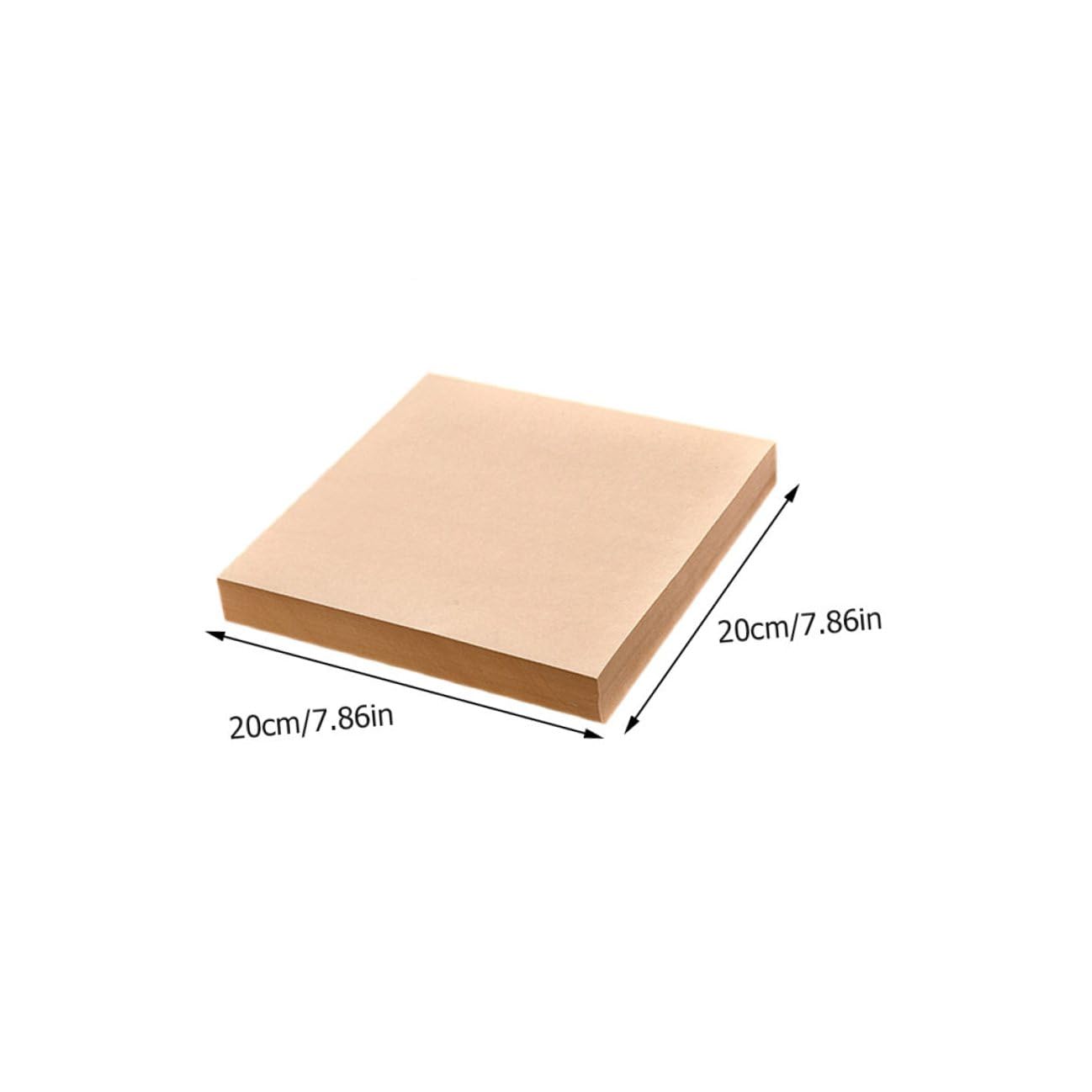 Papel Antigrasa para Alimentos 500 Hojas Kraft Khaki, Compacto