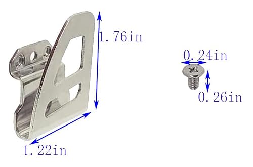 42-70-2653 Belt Hooks Kit For with M18 tool Impact Driver Hammer Drill Replace 2604-20, 2604-22, 2604-22CT, 2797-22 (9 Pack)