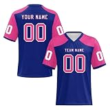KONG JIMFAN Personalisiertes American Baseball Trikot,Football Kostüm Für Herren Und Damen Unisex Trikot Mit Eigenem Namen Nummer & Logo,Funktional Kleidung Deutschland Tshirt(14)
