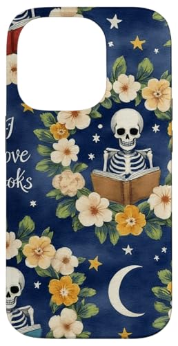 I Love Books Quiet Reader Book Lover Bookworm ���w �X�}�z�P�[�X iPhone 14 Pro �p