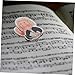 Abaodam Cartoon Music Sheet Clip Holder Lightweight and Portable Page Holder for Piano Violin Guzheng Fun Design for All Musicians and for Practice and Performances