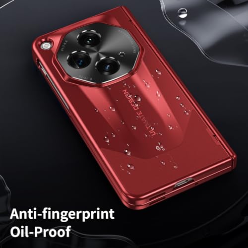 Coque OnePlus Open rouge robuste pour un usage actif quotidien