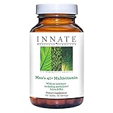 Innate Response Formulas Men’s 40+ Multivitamin - Daily Multivitamin for Men 40 and Over - Iron-Free - Includes Vitamins B12, B6, and D3 - Vegetarian and Non-GMO - 120 Tablets (60 Servings)