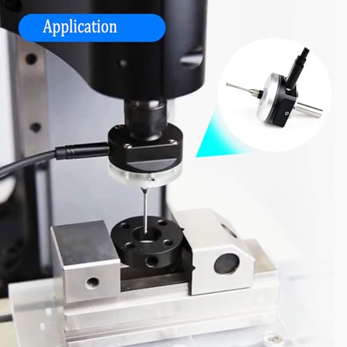 XUNKUNER 3D Edge Finder Touch Probe Compatible with Mach3 and GRBL,XYZ Coordinate Measuring Sensor, 6 MM Shank and 2M Cable，2.0 mm Tungsten Steel Ball Tip - Thumbnail 6