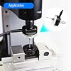 XUNKUNER 3D Edge Finder Touch Probe, CNC XYZ Coordinate Measuring Sensor, 6mm Shank, 2.0mm Tungsten Steel Ball Tip, 2M Cable, Compatible with Mach3 & GRBL for DIY CNC Router Engraving Machine