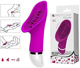 Wireless Tongue Vibrant Toy Oral Tongue Simulator, Waterproof 30-Frequency Vibration Wand-6342SF