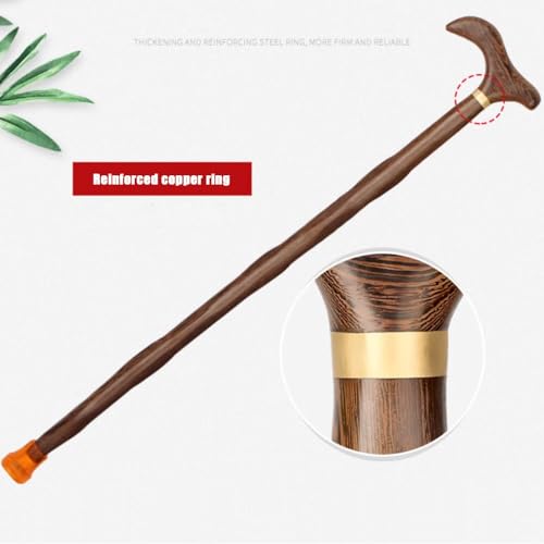 Laska do chodzenia z litego drewna 80 cm 80 cm 81 cm 81 cm pojedyncza kula ręcznie robiona, ergonomiczny uchwyt z paskiem na nadgarstek laski dla seniorów, mężczyzn i kobiet