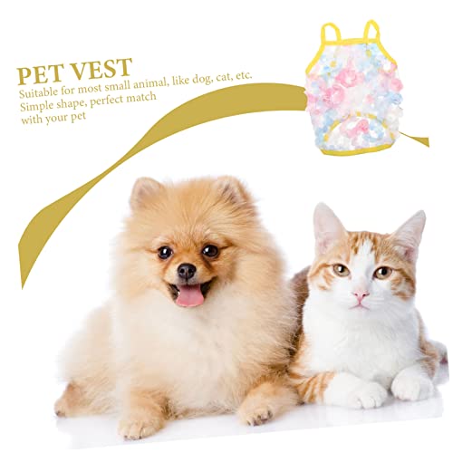 POPETPOP Colete De Estimação Decoração De Colete De Cachorro Cão De Halloween Colete Para Gato Vestu