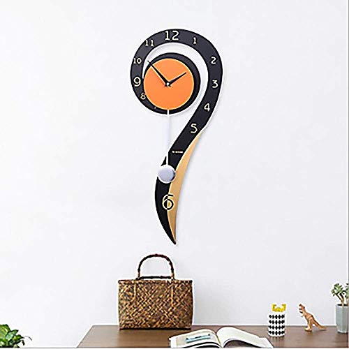 Horloge murale de forme créative haut de gamme - Pendule moderne de décoration intérieure salon