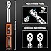 coobeast Digital Torque Wrench, 3/8 Drive Electronic Torque Wrench with Preset Value(1.5-99.5 Ft-lbs./2-135Nm), Buzzer and LED Flash Five Units of Measure for Bike Motorcycle Car