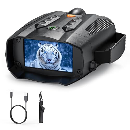 AMISENK Binocular nocturno portátil con lente multicapa de alto aumento