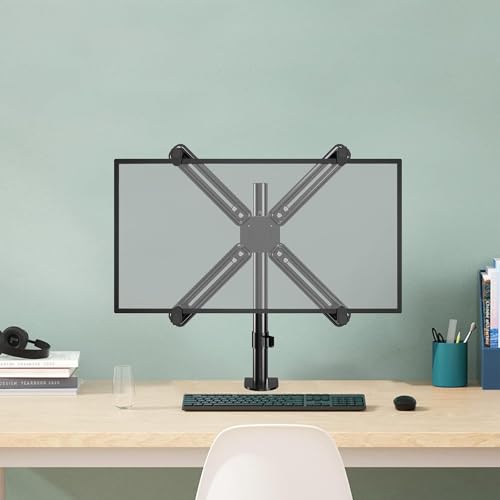 Suptek NICHT-VESA Adapter des Monitorarm Halterungs Kits für 13 - 27 Zoll Bildschirme, passend für 75×75mm 100×100mm WK002