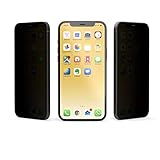 filtro de pantalla para celular AJUSTE PERFECTO DE BORDE A BORDE - Diseñado para adaptarse a su Apple iPhone 12 & iPhone 12 Pro. Nuestros protectores de vidrio cubren toda la pantalla, incluido el borde curvo y están recortados en la parte frontal para no interferir con los sensores de la cámara o la capacidad de respuesta de su teléfono.