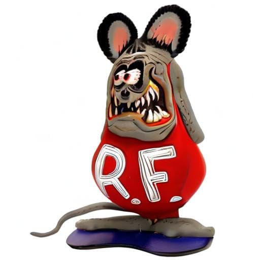 Amazon.com: ATLANTIS Rat Fink Ed Big Daddy Roths Plastic