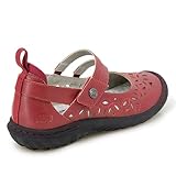 JBU by Jambu Women's Bellerose Encore Mary Jane Flat, Red, 4 UK - Image 2