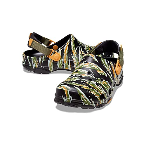 Sandália crocs classic all terrian camo clog black/multi - 41