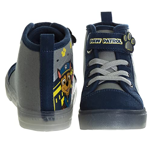 Nickelodeon Boys' Paw Patrol Sneakers - Chase Marshall High-Top Running Shoes (Toddler/Little Kid), Size 9 Toddler, Marshall Chase #TOP3
