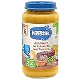 Para la comida o cena Nestlé Naturnes - Jardinera de la Huerta con Ternera - A partir de 6 meses - 250 g