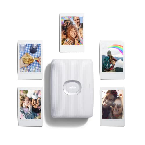Fujifilm Instax Mini Link 2 Smartphone Photo Printer, Wireless, Portable, And Lightweight Instant Film Printer, Bluetooth, Compatible On Iphone Ios Or Android Devices - Clay White (Renewed) #TOP7