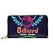 Produktbild JHGFG Mode Handtasche Reißverschluss Brieftasche Billard Club Spielzimmer Neonlicht Telefon Clutch Geldbörse Abendkupplung Blocking Leder Brieftasche Multi Card Organizer