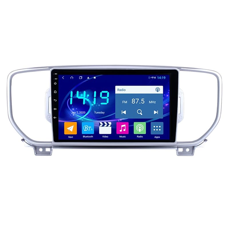 YFYANFEI 9 Zoll Android 14 Autoradio Mit GPS Navigator Für KIA Sportage 4 2016-2018 Mit Wireless Carplay & Android Auto Unterstützt WiFi/USB/Spiegel Link/Rückfahrkamera,4 Core WiFi 1G+16G