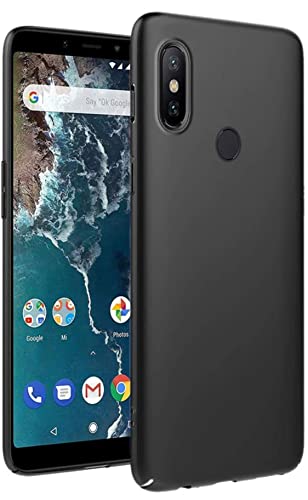 Image of Mobile Back Cover Case for Xiaomi Redmi A2 (Silicone Case|CameraProtection|Black SC1510)