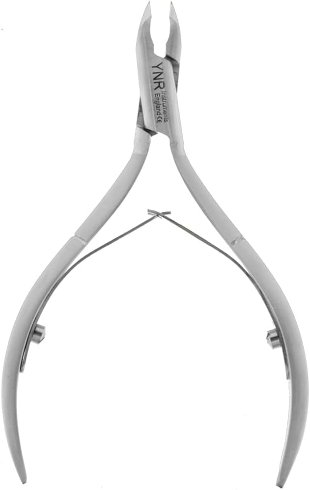Professional Cuticle Nippers Stainless Steel Cuticle Cutters and Remover - Nipper Scissors, Nail Care Tool for Manicure and Pedicure