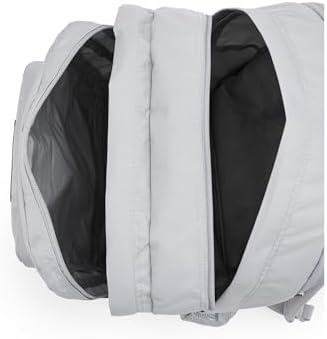 JanSport Laptop Backpack - Computer Bag with 2 Compartments, Ergonomic Shoulder Straps, 15β Laptop Sleeve, Haul Handle - Grounded Grey - 4